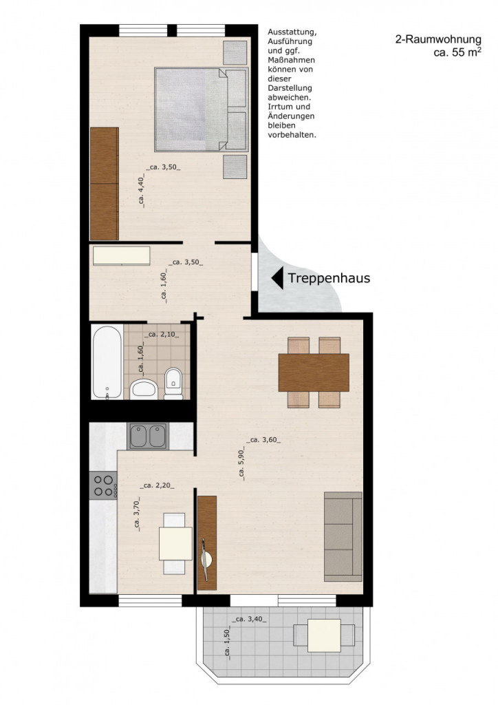 Bild 1 : Deine neue Wohnung