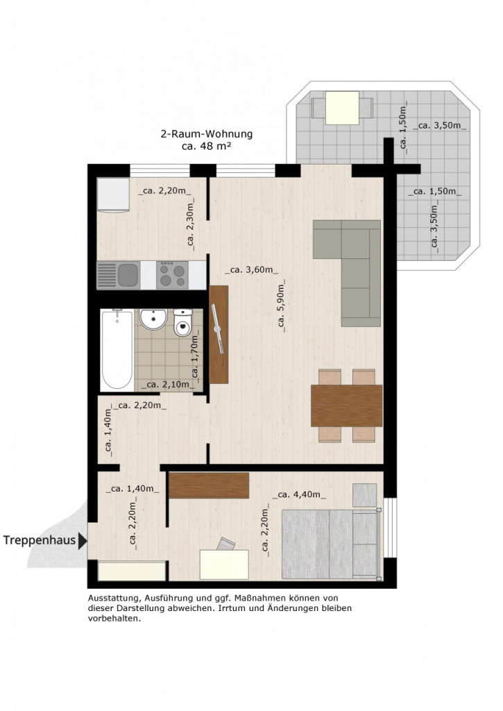 Bild 1 : 2-RWE im Zentrum