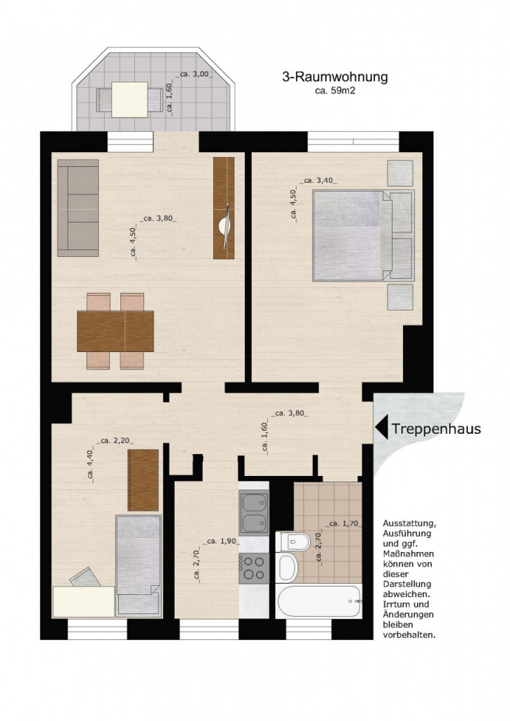 Bild 1 : Deine neue Wohnung