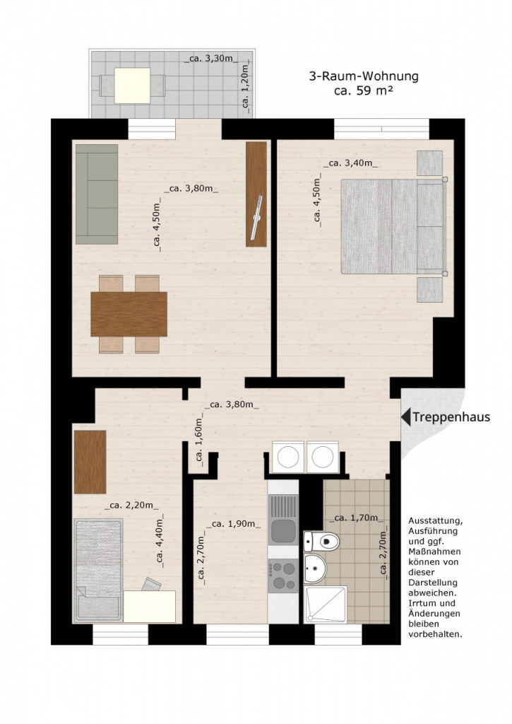 Bild 1 : Deine neue Wohnung