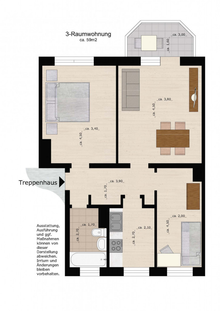 Bild 1 : Deine neue Wohnung