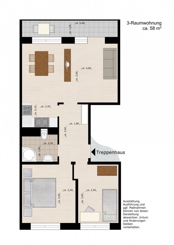 Bild 1 : *Familienwohnung im Zentrum sucht DICH*