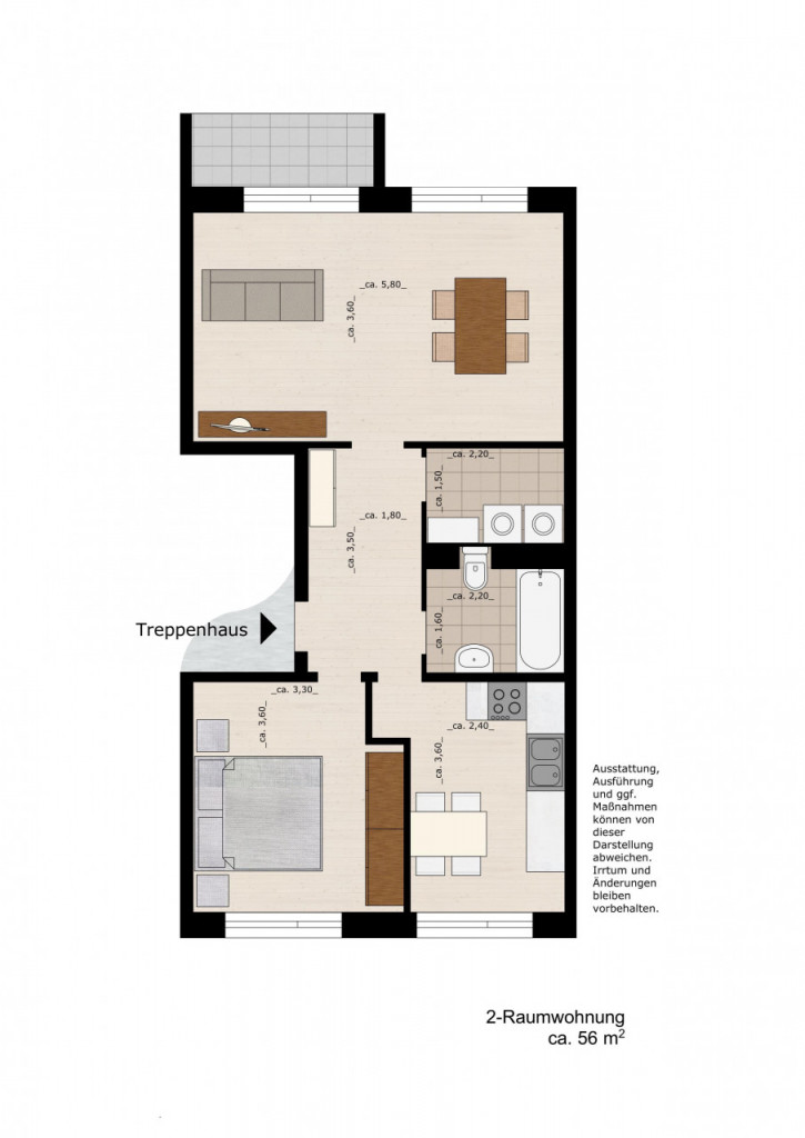 Bild 1 : Wohnung mit Aufzug