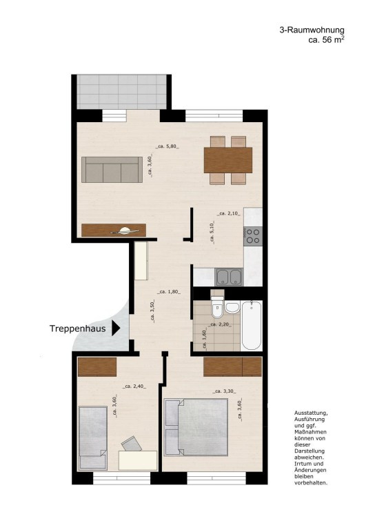 Bild 1 : Deine neue Wohnung